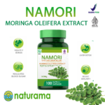 NAMORI – Kapsul Ekstrak Daun Kelor 500 mg BPOM - Image 2