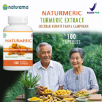 Naturmeric Turmeric Curcumin 100 Capsules 500mg - Kunyit Murni Halal BPOM - Image 3